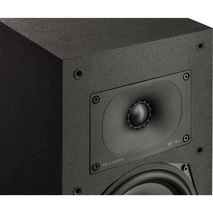 Polk Monitor XT20 | Bookshelf Speakers Set - Hi-Res Audio Certified - Compact - Black - Pair-Audio Video Centrale