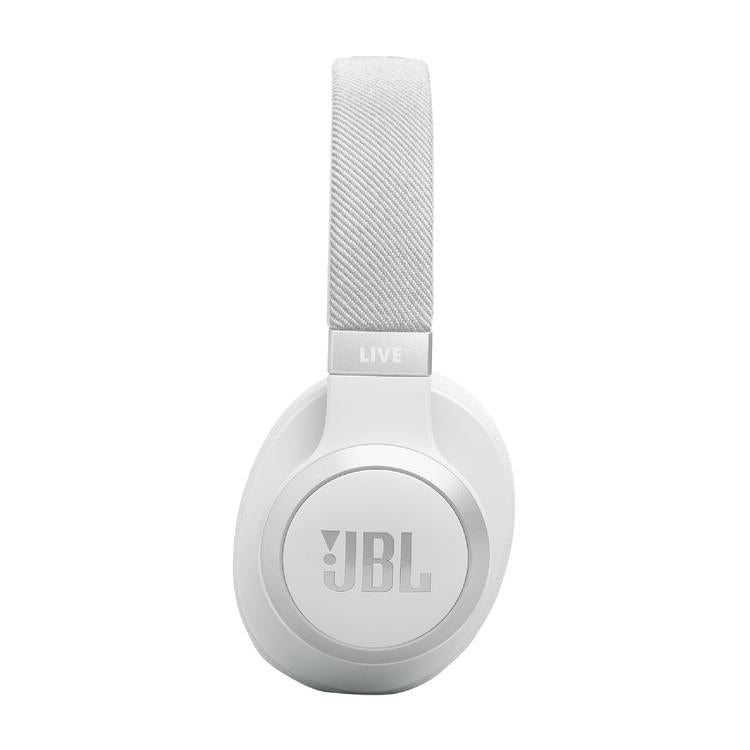 JBL Live 770NC | Around-Ear Headphones - Wireless - Bluetooth - White-Audio Video Centrale