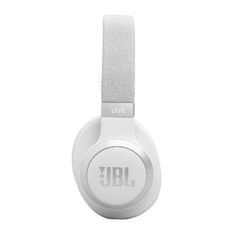 JBL Live 770NC | Around-Ear Headphones - Wireless - Bluetooth - White-Audio Video Centrale