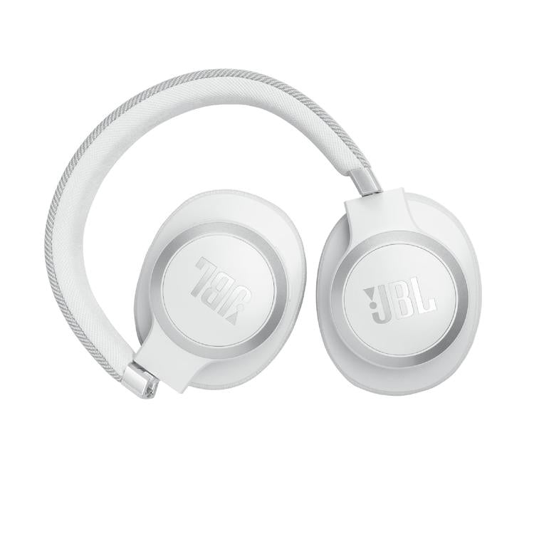 JBL Live 770NC | Around-Ear Headphones - Wireless - Bluetooth - White-Audio Video Centrale