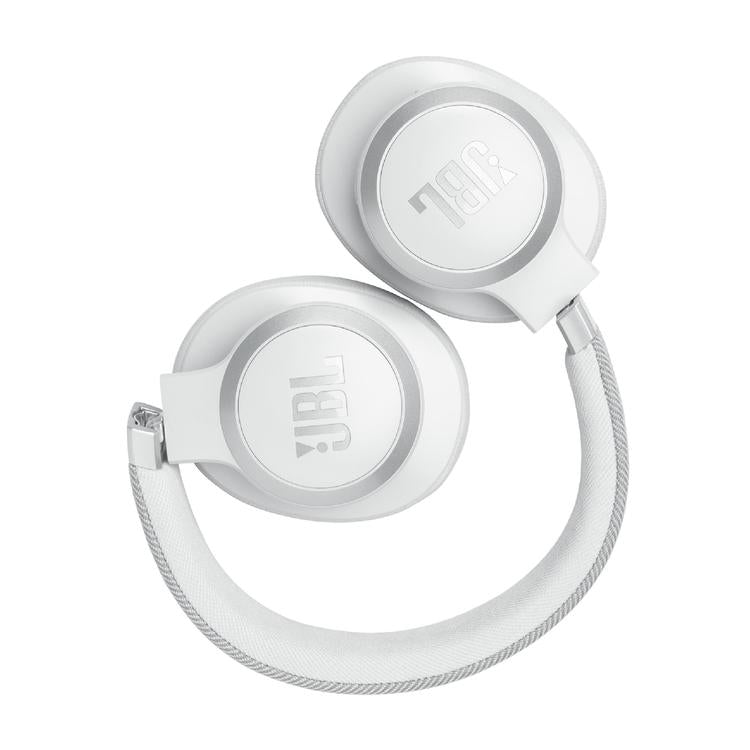 JBL Live 770NC | Around-Ear Headphones - Wireless - Bluetooth - White-Audio Video Centrale
