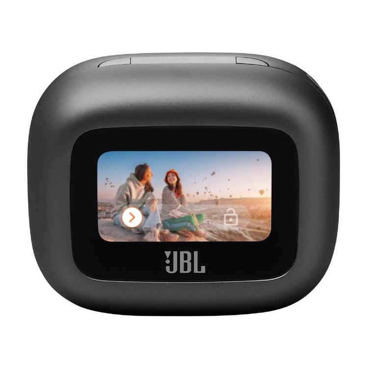 JBL Live Buds 3 | In-Ear Headphones - 1.45" LED Touch Screen - Bluetooth - Black-Audio Video Centrale