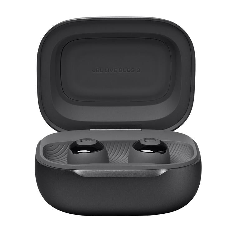 JBL Live Buds 3 | In-Ear Headphones - 1.45" LED Touch Screen - Bluetooth - Black-Audio Video Centrale