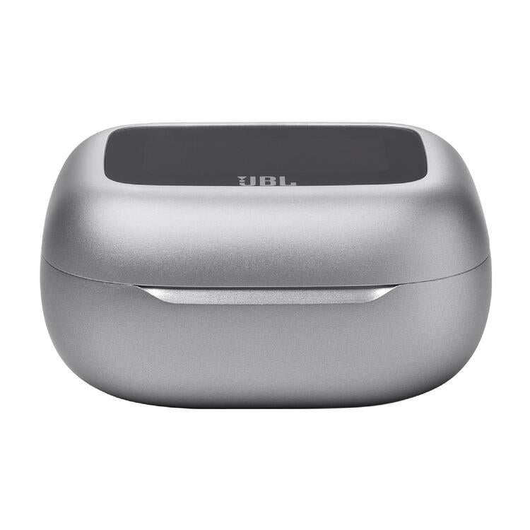 JBL Live Buds 3 | In-Ear Headphones - 1.45" LED Touch Screen - Bluetooth - Silver-Audio Video Centrale