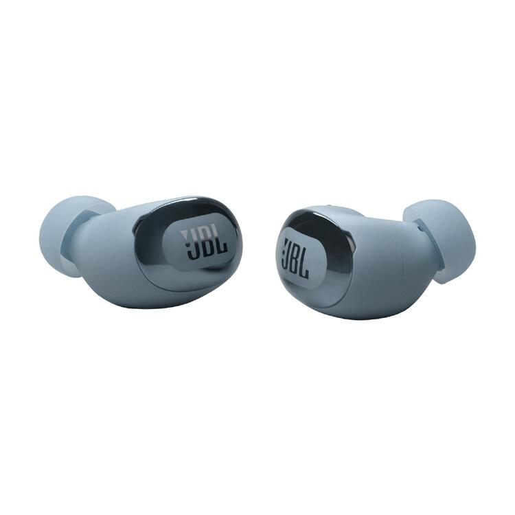 JBL Live Buds 3 | In-Ear Headphones - 1.45" LED Touch Screen - Bluetooth - Blue-Audio Video Centrale