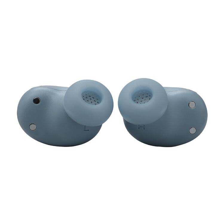 JBL Live Buds 3 | In-Ear Headphones - 1.45" LED Touch Screen - Bluetooth - Blue-Audio Video Centrale