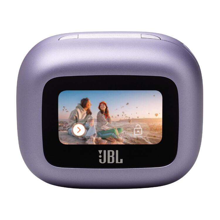JBL Live Buds 3 | In-Ear Headphones - 1.45" LED Touch Screen - Bluetooth - Purple-Audio Video Centrale