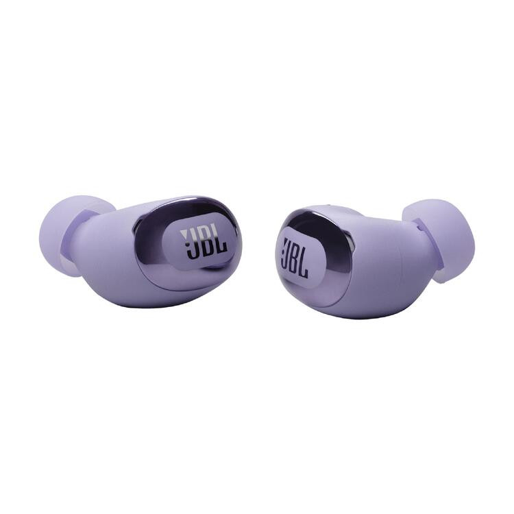 JBL Live Buds 3 | In-Ear Headphones - 1.45" LED Touch Screen - Bluetooth - Purple-Audio Video Centrale
