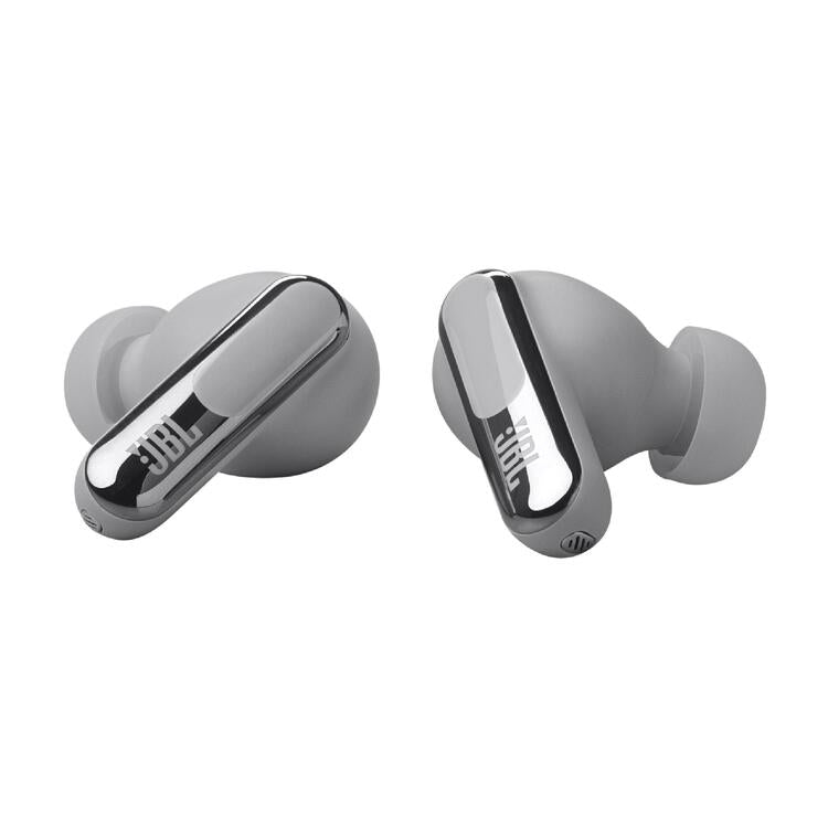 JBL Live Beam 3 | In-ear headphones - 1.45" LED touch screen - Silver-Audio Video Centrale
