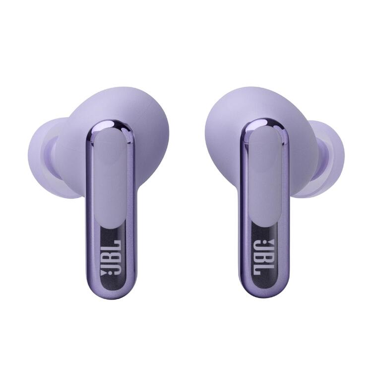 JBL Live Beam 3 | In-ear headphones - 1.45" LED touch screen - Purple-Audio Video Centrale