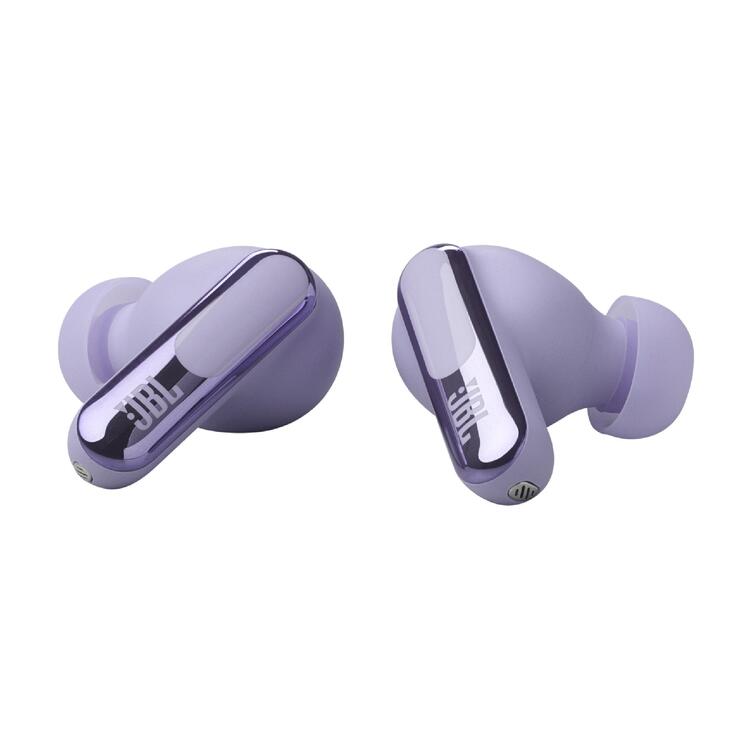 JBL Live Beam 3 | In-ear headphones - 1.45" LED touch screen - Purple-Audio Video Centrale