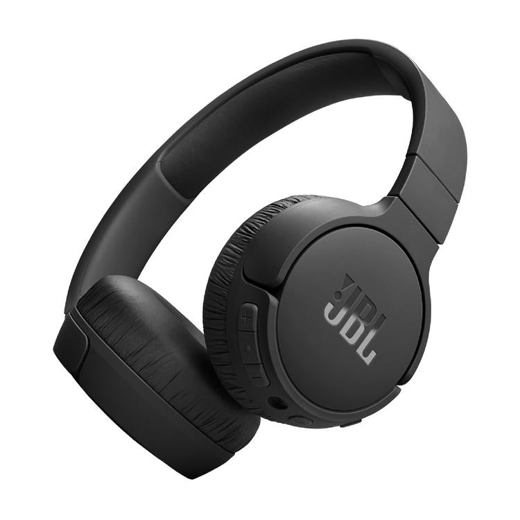 JBL Tune 670NC | Wireless on-Ear Headphones - Bluetooth - Active Noise Cancellation - Fast Pair - Black-Audio Video Centrale