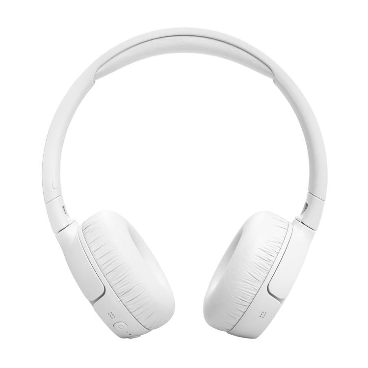 JBL Tune 670NC | Wireless on-Ear Headphones - Bluetooth - Active Noise Cancellation - Fast Pair - White-Audio Video Centrale