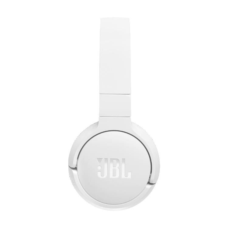 JBL Tune 670NC | Wireless on-Ear Headphones - Bluetooth - Active Noise Cancellation - Fast Pair - White-Audio Video Centrale