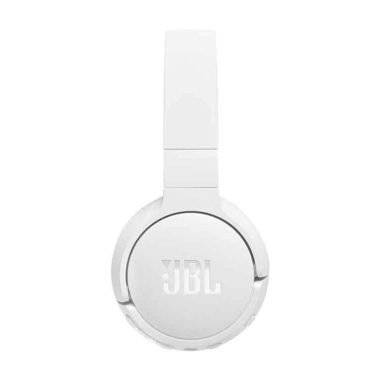 JBL Tune 670NC | Wireless on-Ear Headphones - Bluetooth - Active Noise Cancellation - Fast Pair - White-Audio Video Centrale
