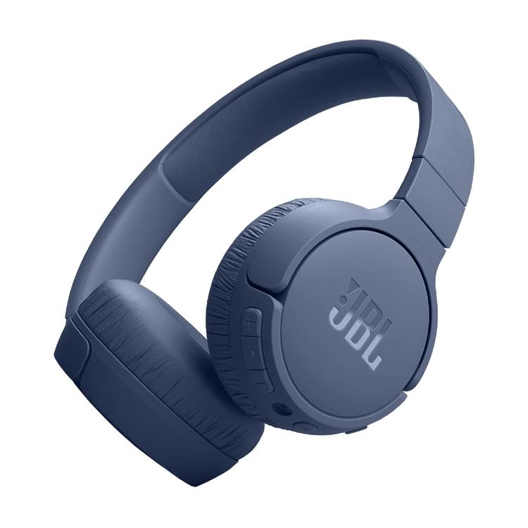 JBL Tune 670NC | Wireless on-Ear Headphones - Bluetooth - Active Noise Cancellation - Fast Pair - Blue-Audio Video Centrale