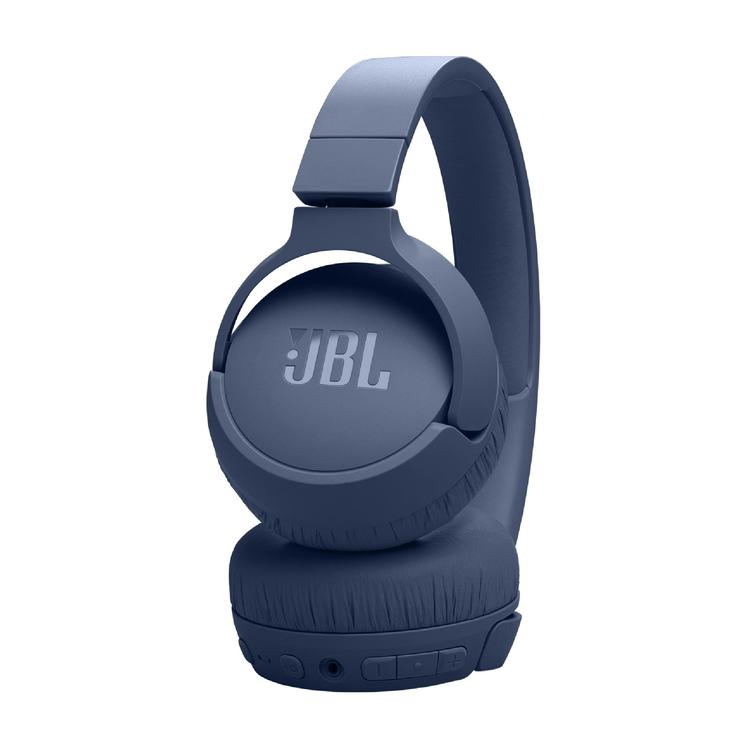 JBL Tune 670NC | Wireless on-Ear Headphones - Bluetooth - Active Noise Cancellation - Fast Pair - Blue-Audio Video Centrale