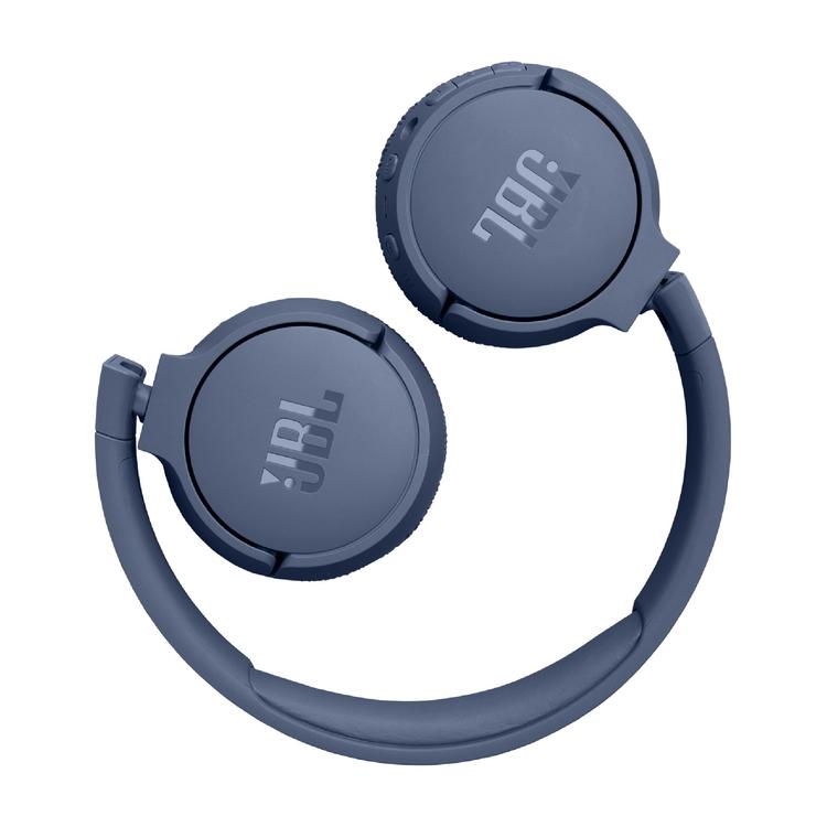 JBL Tune 670NC | Wireless on-Ear Headphones - Bluetooth - Active Noise Cancellation - Fast Pair - Blue-Audio Video Centrale