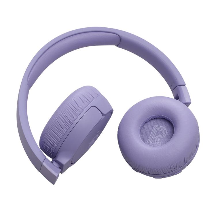 JBL Tune 670NC | Wireless on-Ear Headphones - Bluetooth - Active Noise Cancellation - Fast Pair - Purple-Audio Video Centrale
