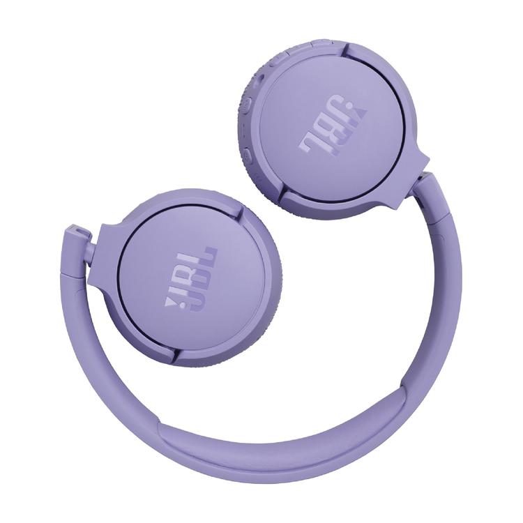 JBL Tune 670NC | Wireless on-Ear Headphones - Bluetooth - Active Noise Cancellation - Fast Pair - Purple-Audio Video Centrale