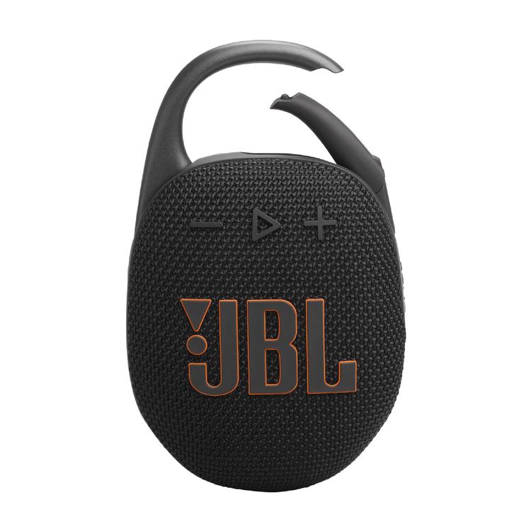 JBL Clip 5 | Portable Carabiner Speaker - Bluetooth - IP67 - Black-Audio Video Centrale