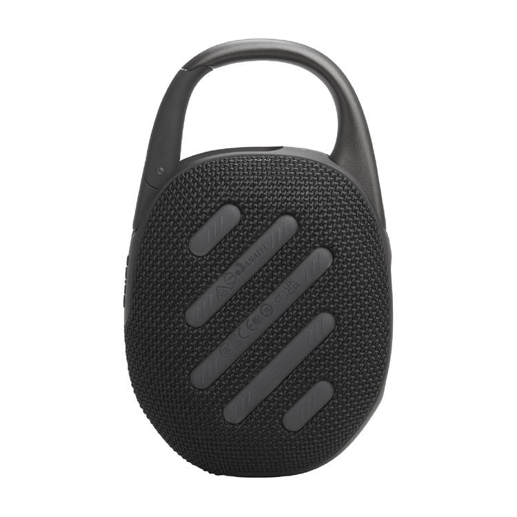 JBL Clip 5 | Portable Carabiner Speaker - Bluetooth - IP67 - Black-Audio Video Centrale