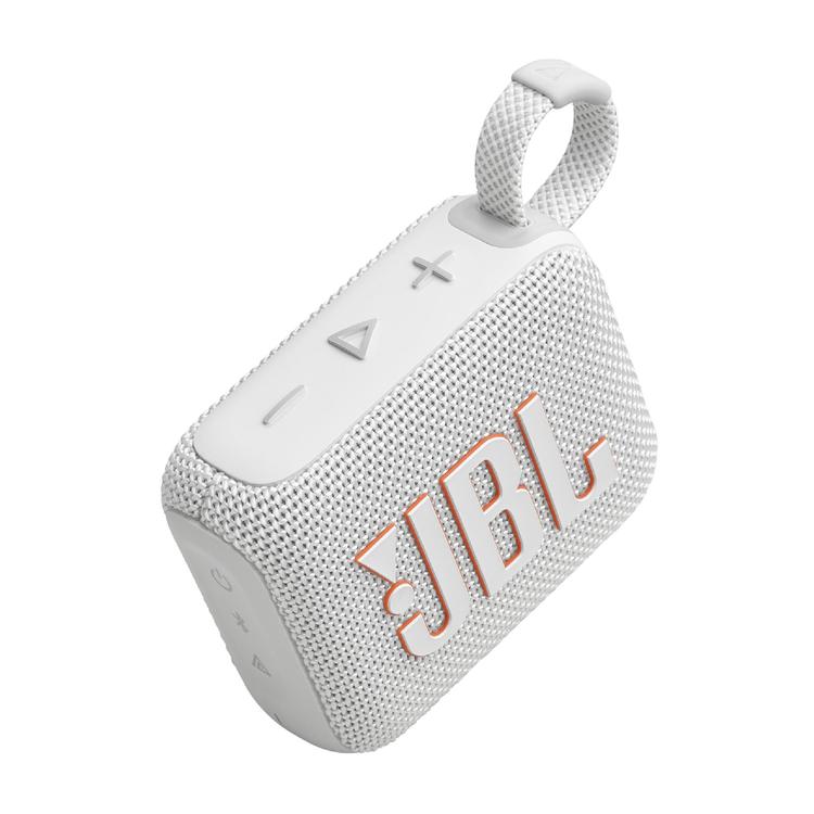 JBL GO 4 | Mini portable speaker - Bluetooth - IP67 - White-Audio Video Centrale