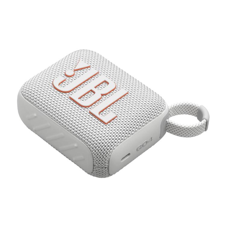 JBL GO 4 | Mini portable speaker - Bluetooth - IP67 - White-Audio Video Centrale