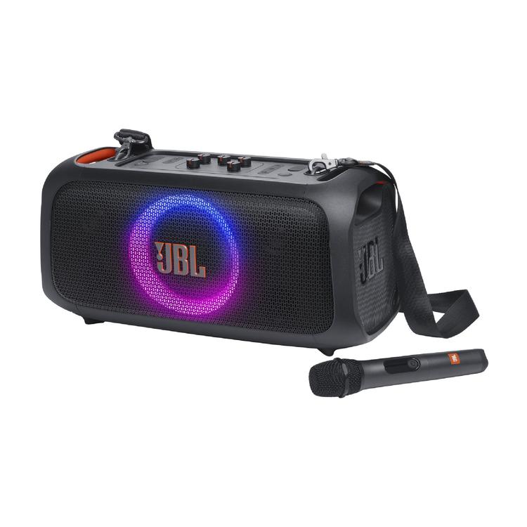 JBL PartyBox On-The-Go Essential | Portable Speaker - Bluetooth - Wireless - Black-Audio Video Centrale