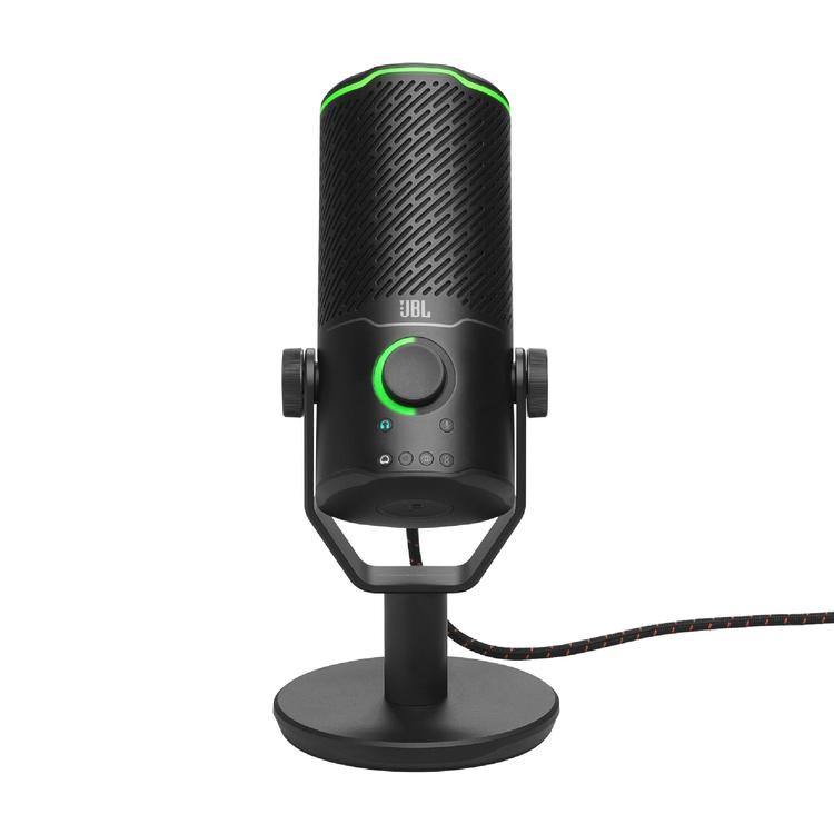 JBL Quantum Stream Studio | Studio Microphone - 3.5mm Input - Black-Audio Video Centrale