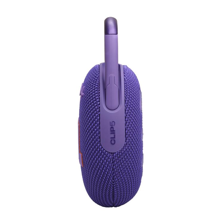 JBL Clip 5 | Portable Carabiner Speaker - Bluetooth - IP67 - Purple-Audio Video Centrale