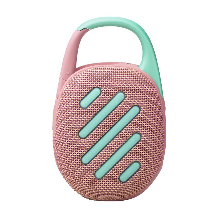 JBL Clip 5 | Portable Carabiner Speaker - Bluetooth - IP67 - Pink-Audio Video Centrale