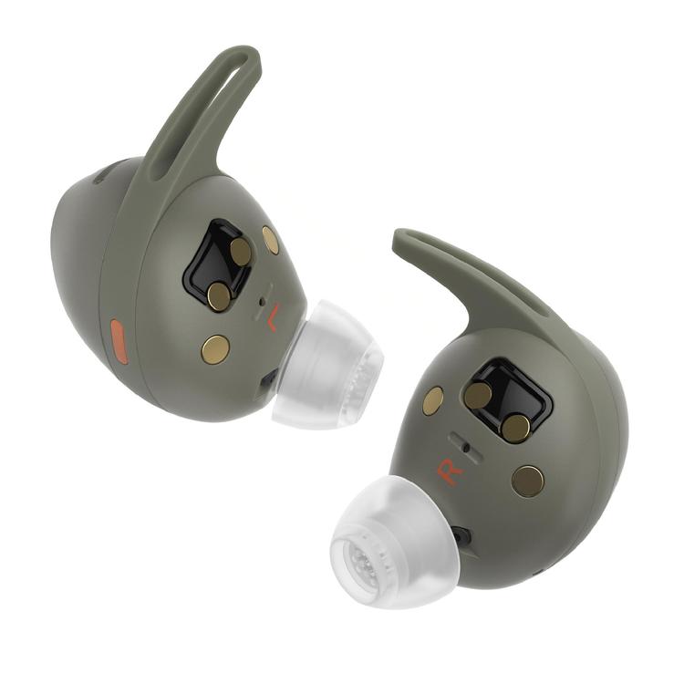 Sennheiser Momentum Sport TW | In-ear headphones - Wireless - Active noise reduction - Olive-Audio Video Centrale