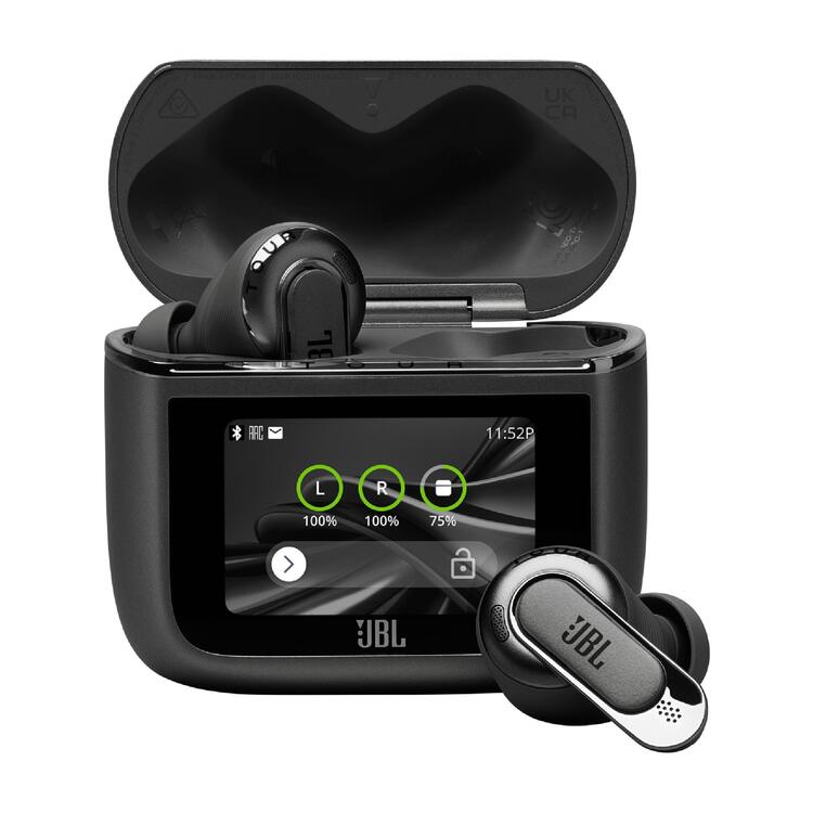 JBL TOUR PRO 3 | In-Ear Headphones - Bluetooth - 6 microphones - Smart case - Black-Audio Video Centrale