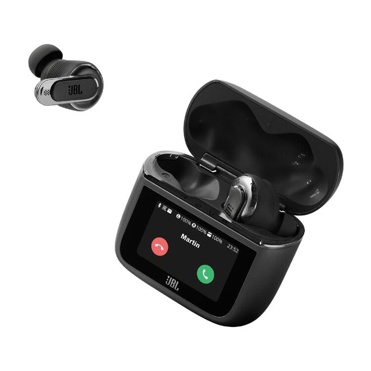 JBL TOUR PRO 3 | In-Ear Headphones - Bluetooth - 6 microphones - Smart case - Black-Audio Video Centrale