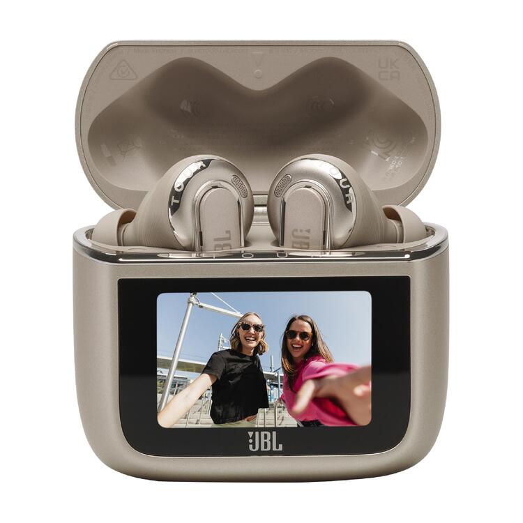 JBL TOUR PRO 3 | In-Ear Headphones - Bluetooth - 6 microphones - Smart Case - Latte-Audio Video Centrale