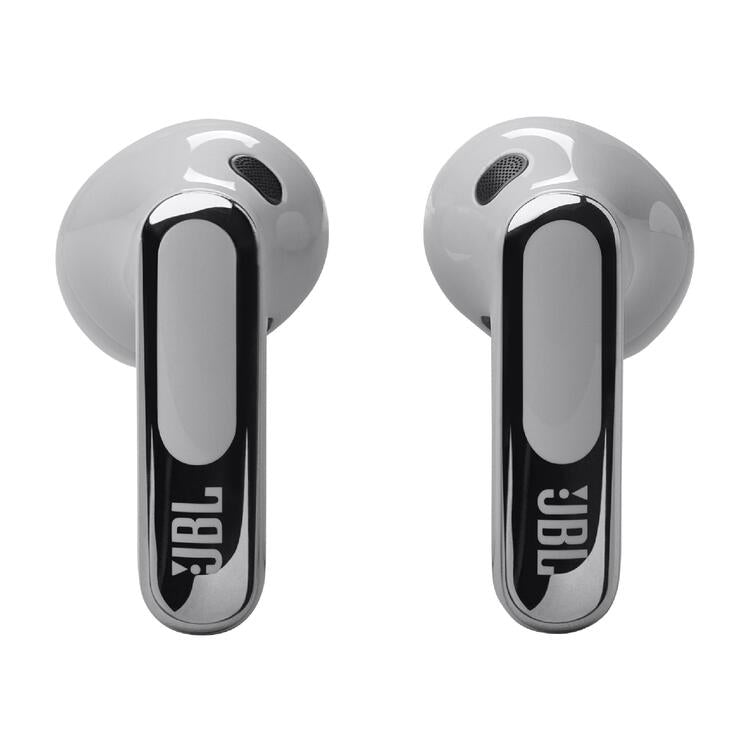 JBL Live Flex 3 | In-ear headphones - Wireless - Noise reduction - 1.45” touch screen - Silver-Audio Video Centrale