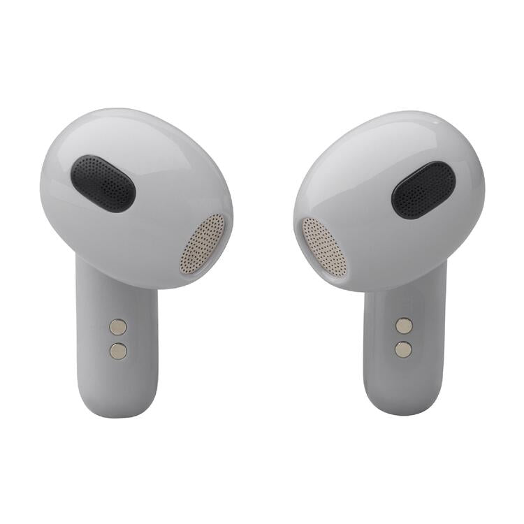 JBL Live Flex 3 | In-ear headphones - Wireless - Noise reduction - 1.45” touch screen - Silver-Audio Video Centrale