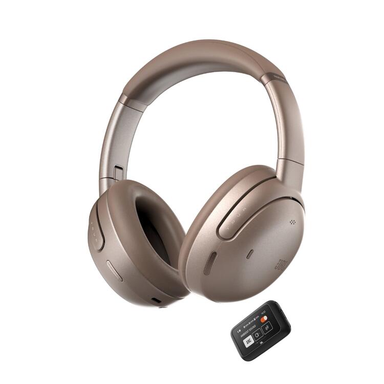 JBL Tour One M3 | Around-Ear Headphones - Wireless - Bluetooth - Adaptive Noise Reduction - Latte-Audio Video Centrale