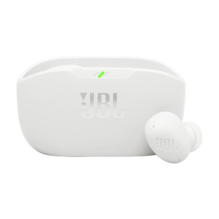 JBL Vibe Buds 2 | In-Ear Headphones - Wireless - Bluetooth - Smart Ambient Technology - White-Audio Video Centrale