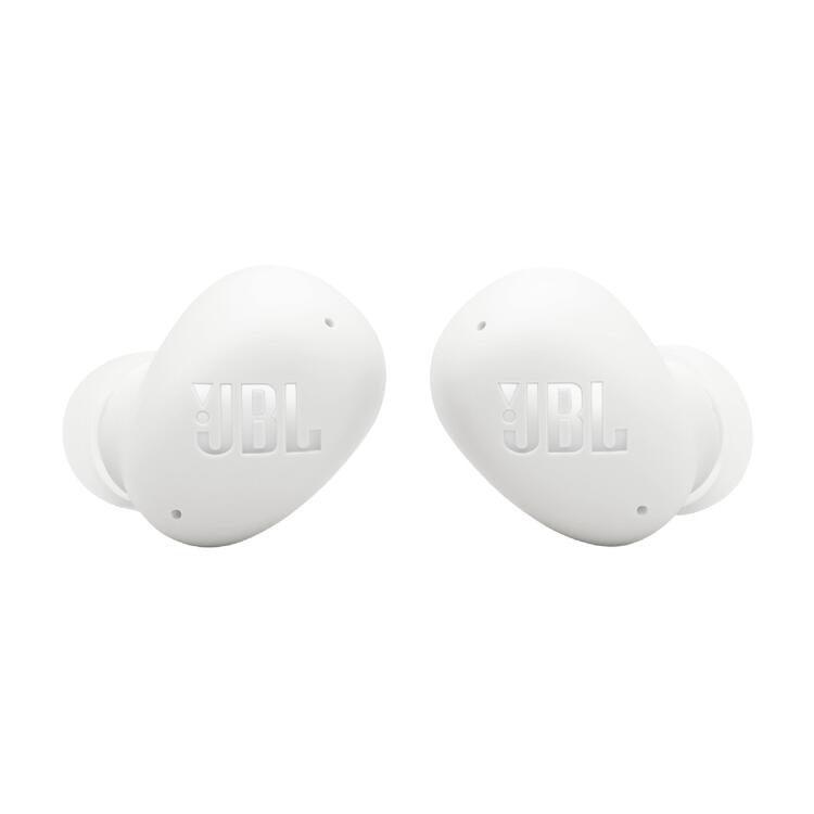 JBL Vibe Buds 2 | In-Ear Headphones - Wireless - Bluetooth - Smart Ambient Technology - White-Audio Video Centrale