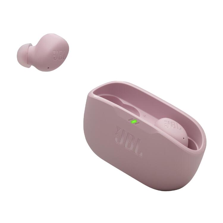 JBL Vibe Buds 2 | In-Ear Headphones - Wireless - Bluetooth - Smart Ambient Technology - Pink-Audio Video Centrale