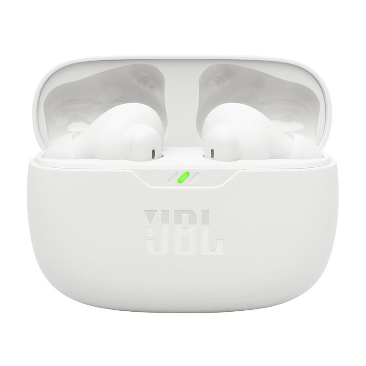 JBL Vibe Beam 2 | In-Ear Headphones - Wireless - Bluetooth - Smart Ambient Technology - White-Audio Video Centrale
