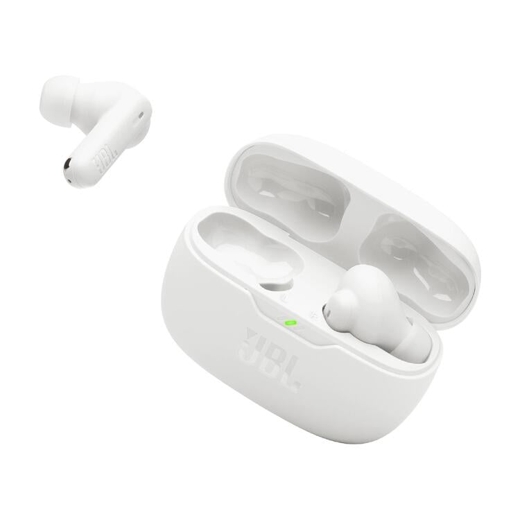 JBL Vibe Beam 2 | In-Ear Headphones - Wireless - Bluetooth - Smart Ambient Technology - White-Audio Video Centrale