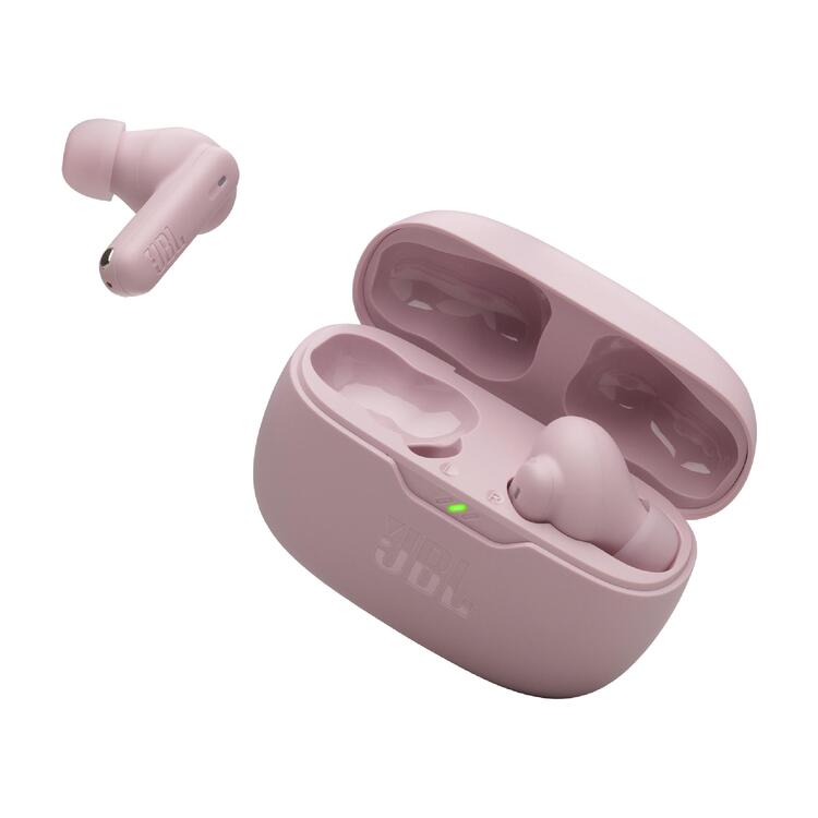 JBL Vibe Beam 2 | In-Ear Headphones - Wireless - Bluetooth - Smart Ambient Technology - Pink-Audio Video Centrale