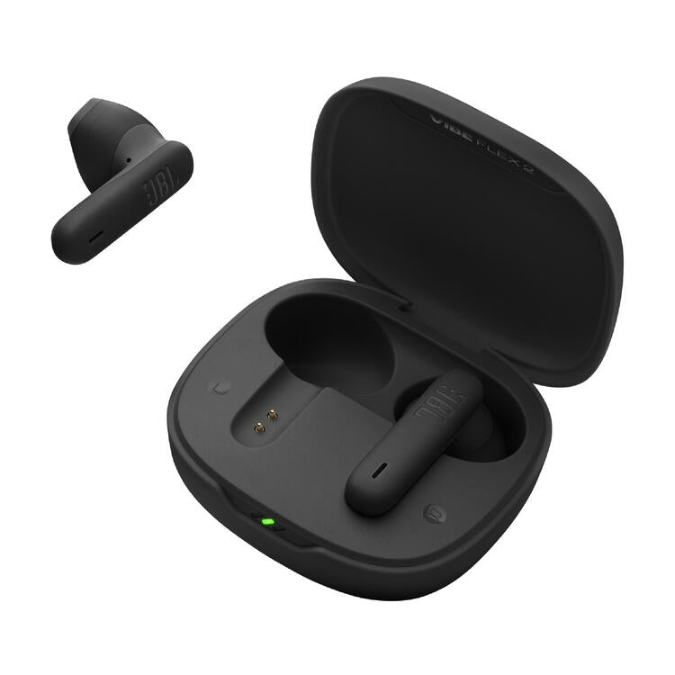JBL Vibe Flex 2 | In-Ear Headphones - Wireless - Bluetooth - Smart Ambient Technology - Black-Audio Video Centrale