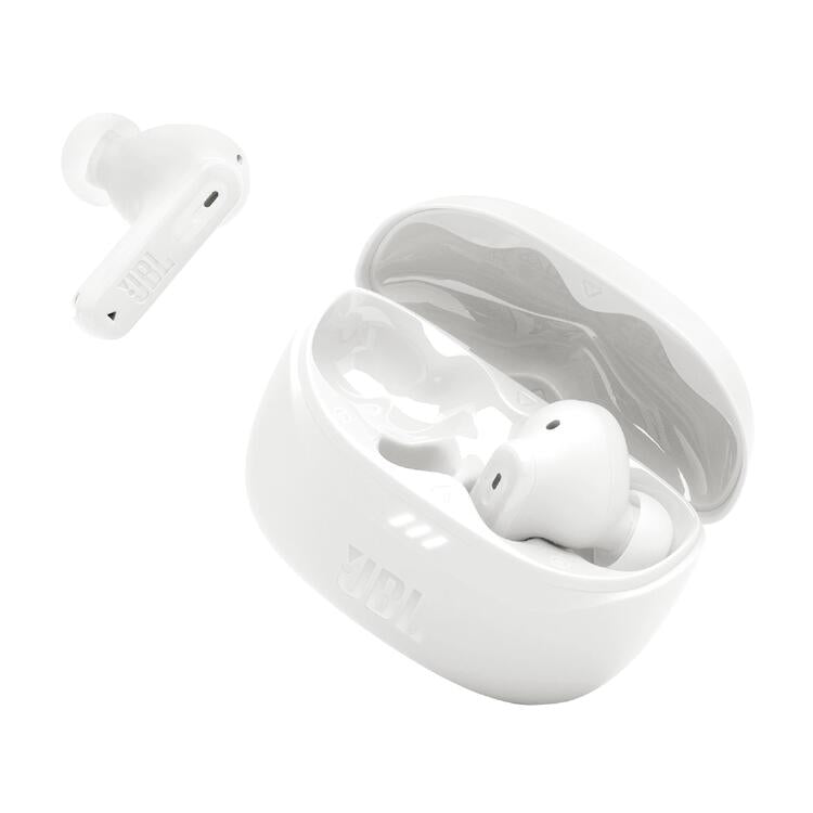 JBL Tune Beam 2 | In-Ear Headphones - 100% Wireless - Bluetooth - Smart Ambient - 6 Microphones - White-Audio Video Centrale
