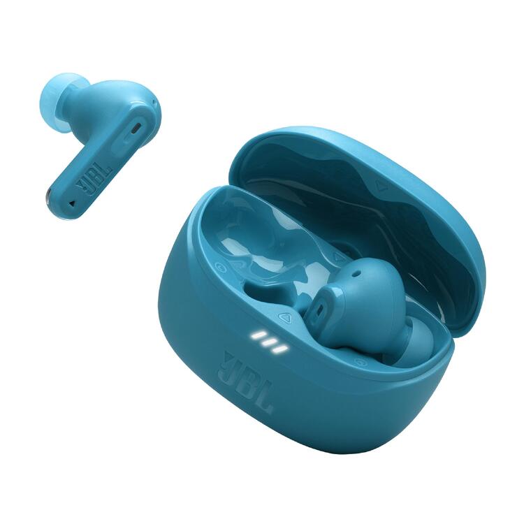JBL Tune Beam 2 | In-Ear Headphones - 100% Wireless - Bluetooth - Smart Ambient - 6 Microphones - Turquoise-Audio Video Centrale