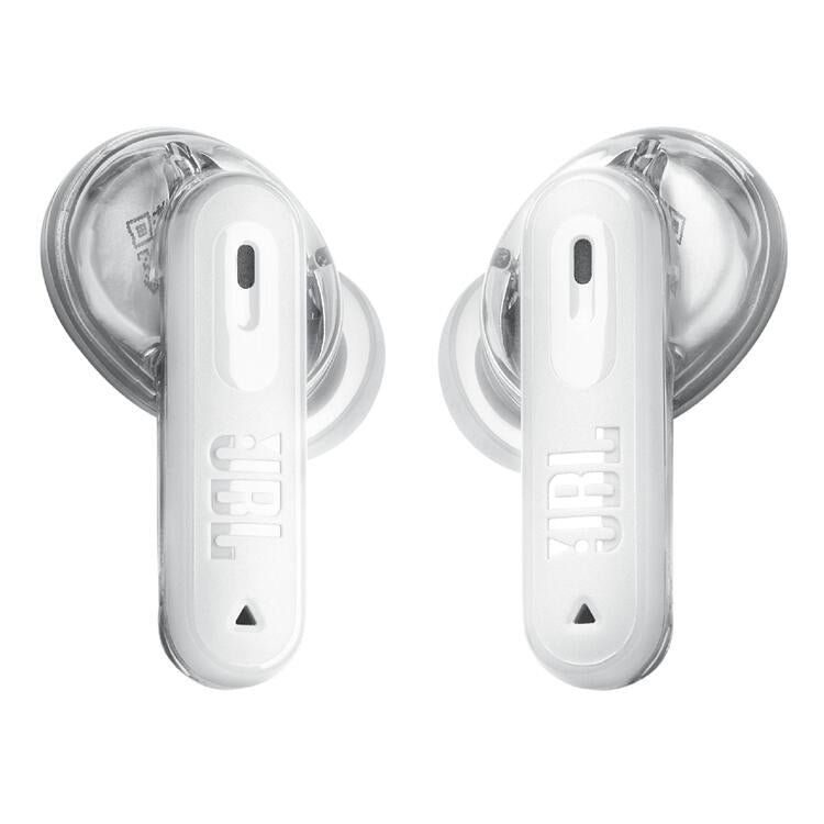 JBL Tune Beam 2 | In-Ear Headphones - 100% Wireless - Bluetooth - Smart Ambient - 6 Microphones - Ghost White-Audio Video Centrale