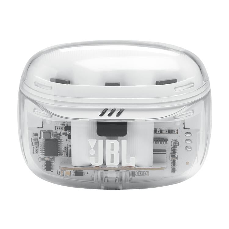 JBL Tune Beam 2 | In-Ear Headphones - 100% Wireless - Bluetooth - Smart Ambient - 6 Microphones - Ghost White-Audio Video Centrale